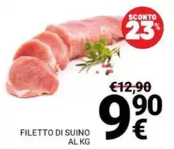 Supermercati Gulliver Filetto di suino offerta