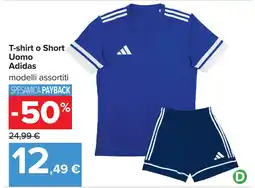 Carrefour T-shirt o Short Uomo Adidas offerta