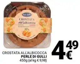 Supermercati Gulliver Crostata all'albicocca PERLE DI GULLI offerta