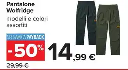 Carrefour Pantalone Wolfridge offerta