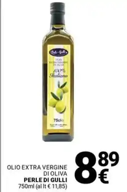 Supermercati Gulliver Olio extra vergine di oliva PERLE DI GULLI offerta