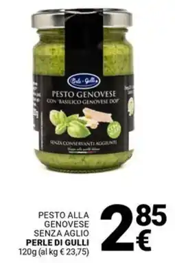 Supermercati Gulliver Pesto alla genovese senza aglio PERLE DI GULLI offerta