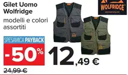 Carrefour Gilet Uomo Wolfridge offerta