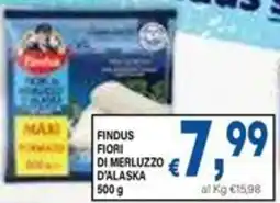DEM Findus fiori di merluzzo d'alaska offerta