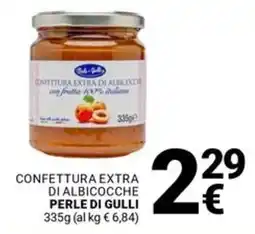 Supermercati Gulliver Confettura extra di albicocche PERLE DI GULLI offerta