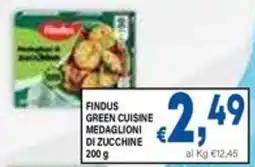 DEM Findus green cuisine medaglioni di zucchine offerta