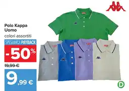 Carrefour Polo Kappa Uomo offerta