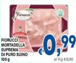DEM Fiorucci mortadella suprema di puro suino offerta