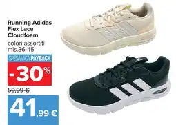 Carrefour Running Adidas Flex Lace Cloudfoam offerta