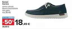 Carrefour Scarpa Carrera offerta