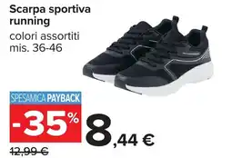 Carrefour Scarpa sportiva running offerta