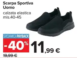 Carrefour Scarpa Sportiva Uomo offerta