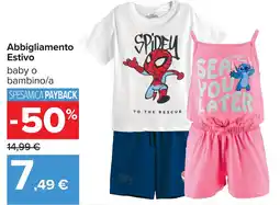 Carrefour Abbigliamento Estivo offerta
