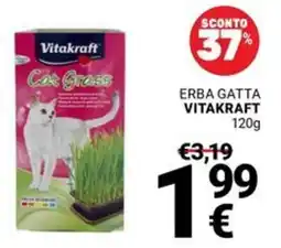 Supermercati Gulliver Erba gatta VITAKRAFT offerta