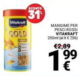 Supermercati Gulliver Mangime per pesci rossi VITAKRAFT offerta