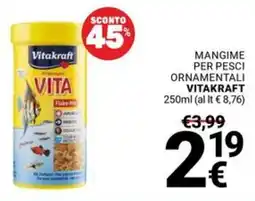 Supermercati Gulliver Mangime per pesci ornamentali VITAKRAFT offerta