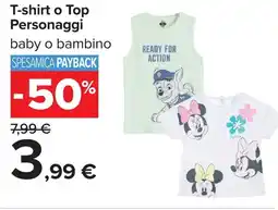 Carrefour T-shirt o Top Personaggi offerta