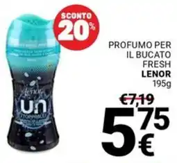 Supermercati Gulliver Profumo per il bucato fresh LENOR offerta