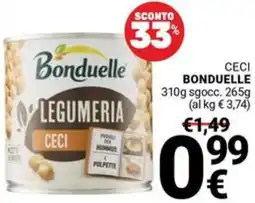 Supermercati Gulliver Ceci BONDUELLE offerta