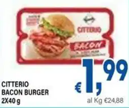 DEM Citterio bacon burger offerta