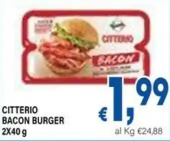 DEM Citterio bacon burger offerta