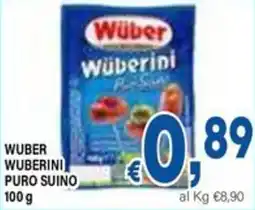 DEM Wuber wuberini puro suino offerta