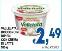 DEM Vallelata bocconcini ripieni con crema di latte offerta
