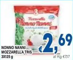 DEM Nonno nanni mozzarella tris offerta