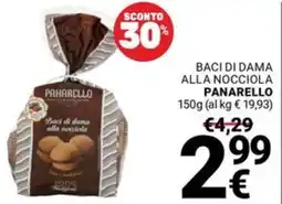 Supermercati Gulliver Baci di dama alla nocciola PANARELLO offerta