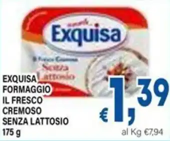 DEM Exquisa formaggio il fresco cremoso senza lattosio offerta