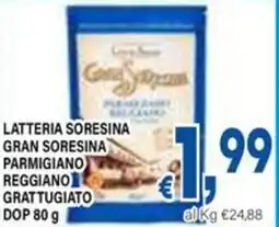 DEM Latteria soresina gran soresina parmigiano reggiano grattugiato dop offerta