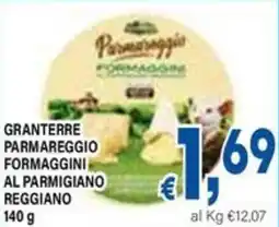 DEM Granterre parmareggio formaggini al parmigiano reggiano offerta