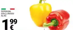 Supermercati Gulliver Peperoni gialli/rossi offerta
