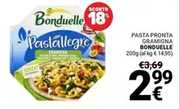Supermercati Gulliver Pasta pronta gramigna BONDUELLE offerta