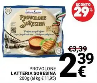 Supermercati Gulliver Provolone LATTERIA SORESINA offerta