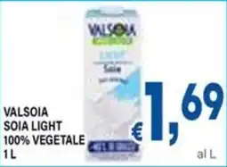DEM Valsoia soia light 100% vegetale offerta