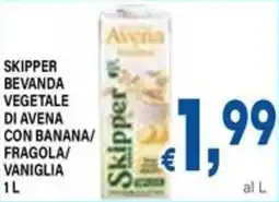 DEM Skipper bevanda vegetale di avena con banana/ fragola/ vaniglia offerta