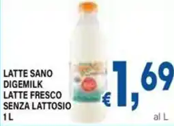 DEM Latte sano digemilk latte fresco senza lattosio offerta