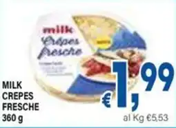 DEM Milk crepes fresche offerta