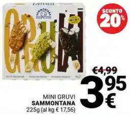 Supermercati Gulliver Mini gruvi SAMMONTANA offerta