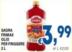 DEM Sagra frimax olio per friggere offerta