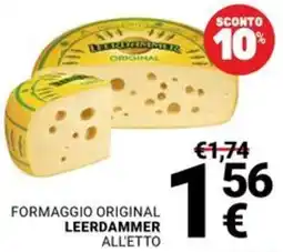 Supermercati Gulliver Formaggio original LEERDAMMER offerta