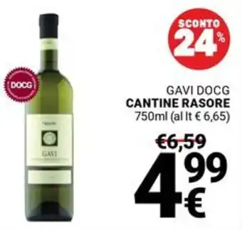 Supermercati Gulliver Gavi docg CANTINE RASORE offerta