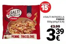 Supermercati Gulliver 4 salti in padella FINDUS offerta