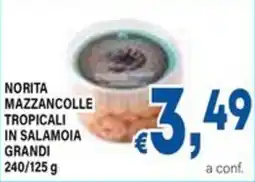 DEM Norita mazzancolle tropicali in salamoia grandi offerta