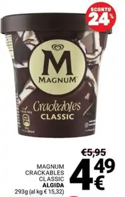 Supermercati Gulliver Magnum crackables classic ALGIDA offerta
