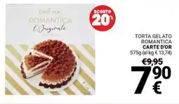 Supermercati Gulliver Torta gelato romantica CARTE D'OR offerta