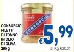 DEM Consorcio filetti di tonno in olio di oliva offerta