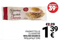 Supermercati Gulliver Pagnottelle classiche MULINO BIANCO offerta