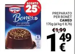 Supermercati Gulliver Preparato per bonèt CAMEO offerta